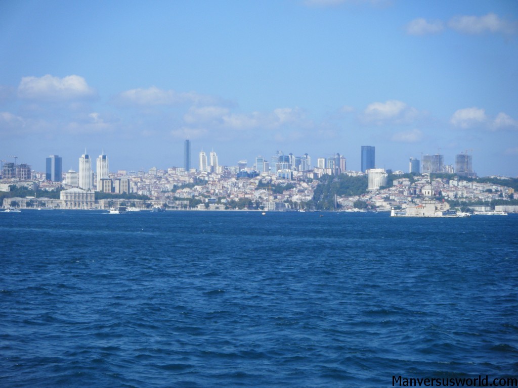 The Istanbul skyline