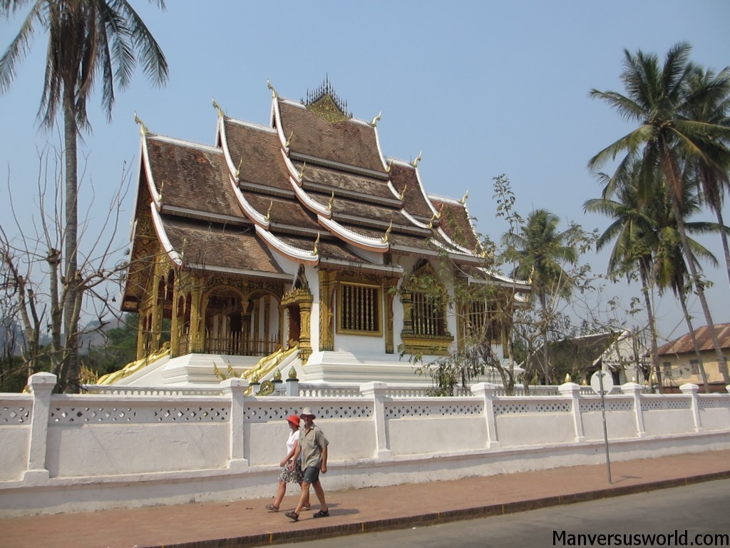 A temple in Luang Prabang, Laos.