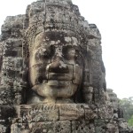 The myserious smiles of the Bayon temple in Cambodia