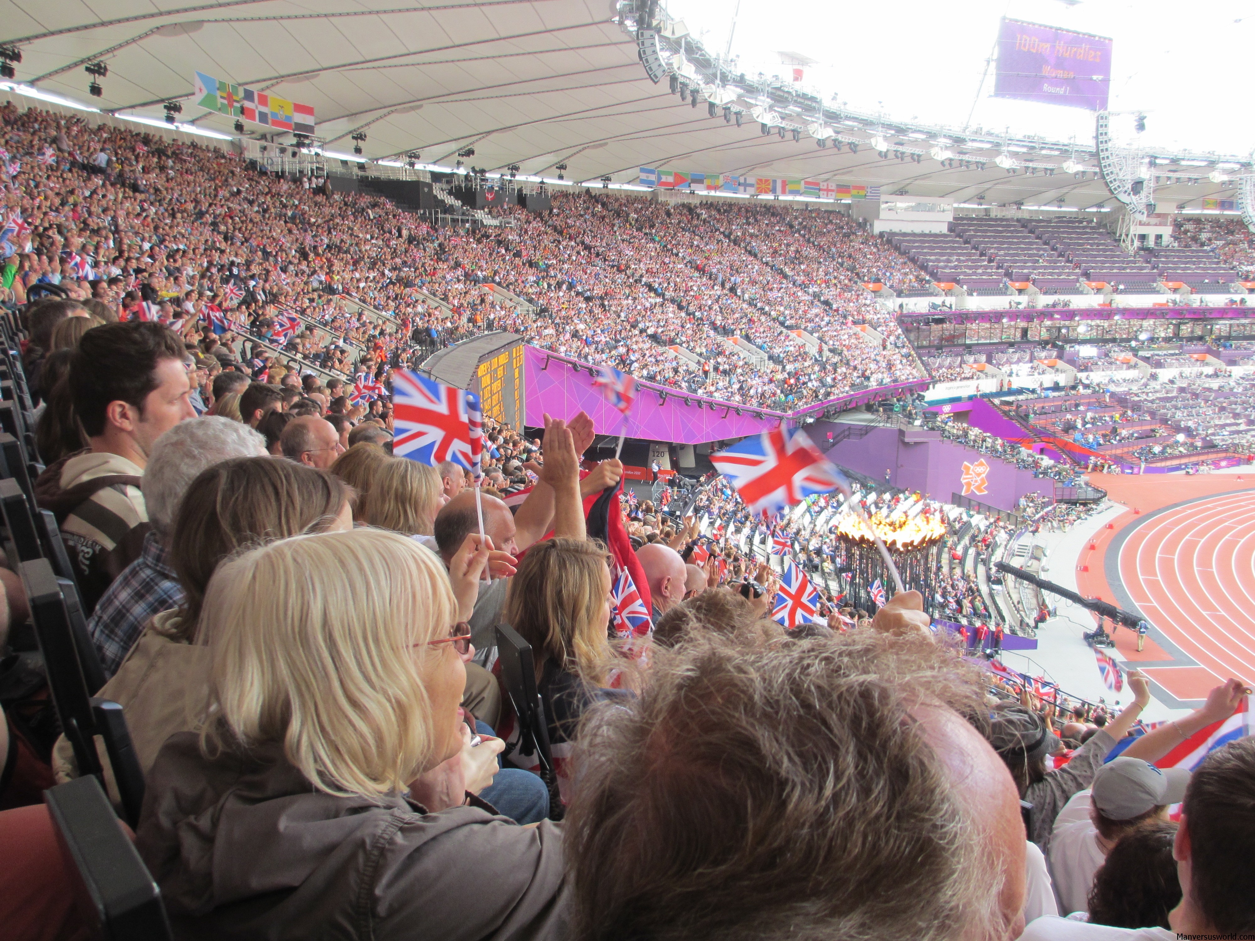 Inside the London 2012 Olympic Stadium