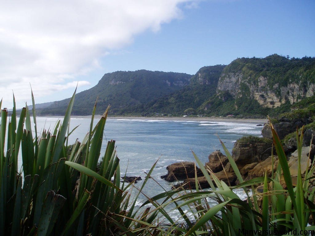 A beautiful New Zealand beach