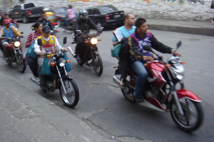 Moto-taxis in Rocinha, Rio