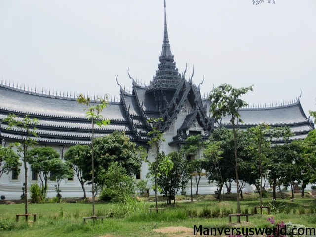 A temple at the Ancient City in Bangkok, Thailand