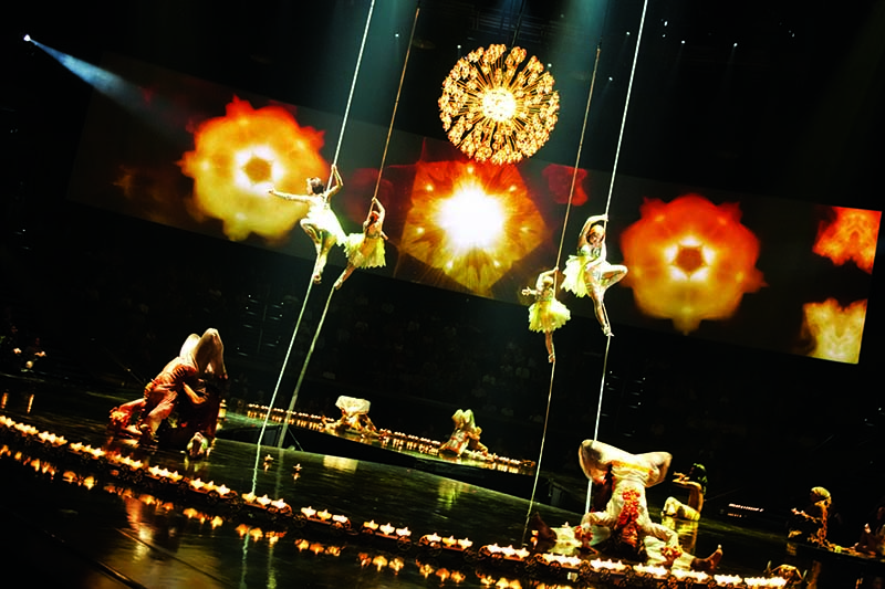 The Beatles LOVE Cirque Du Soleil in Las Vegas