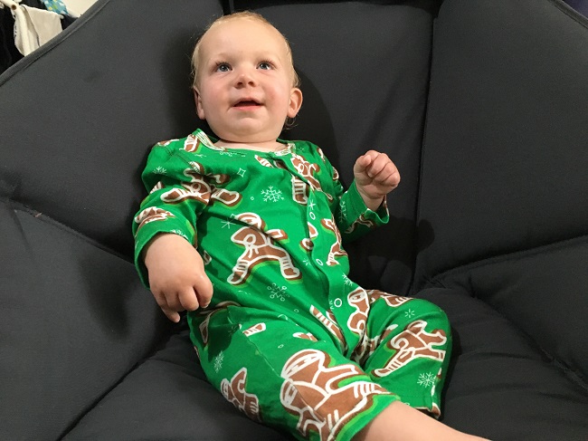 Shinesty Christmas onesie for babies