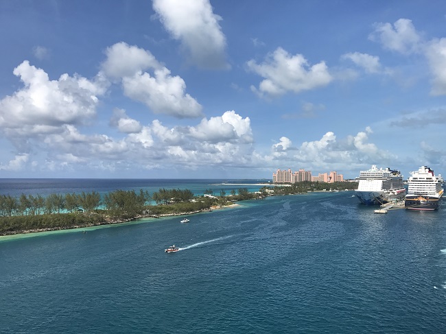 The Bahamas via cruise ship