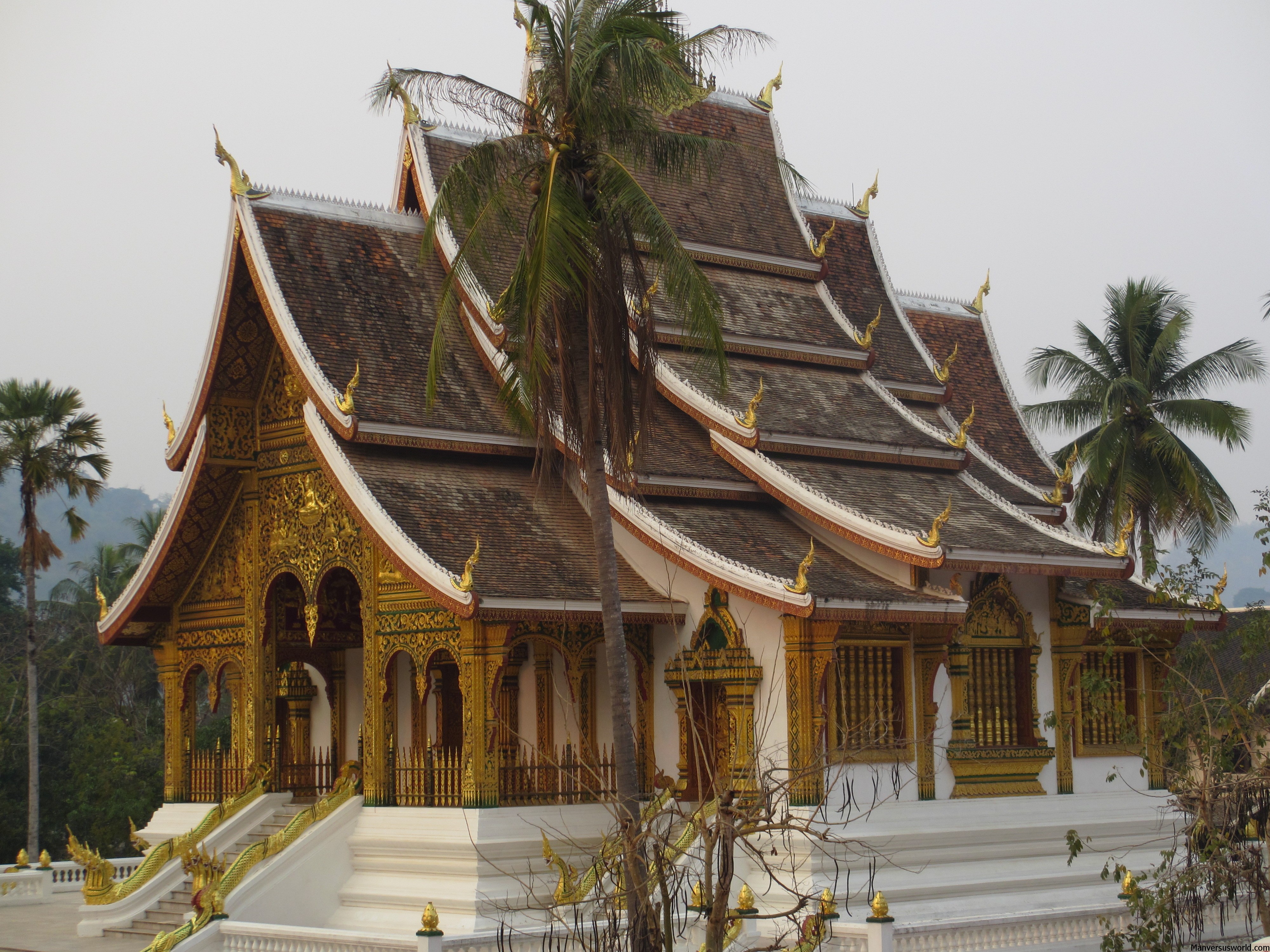 A temple in Luang Prabang, Laos