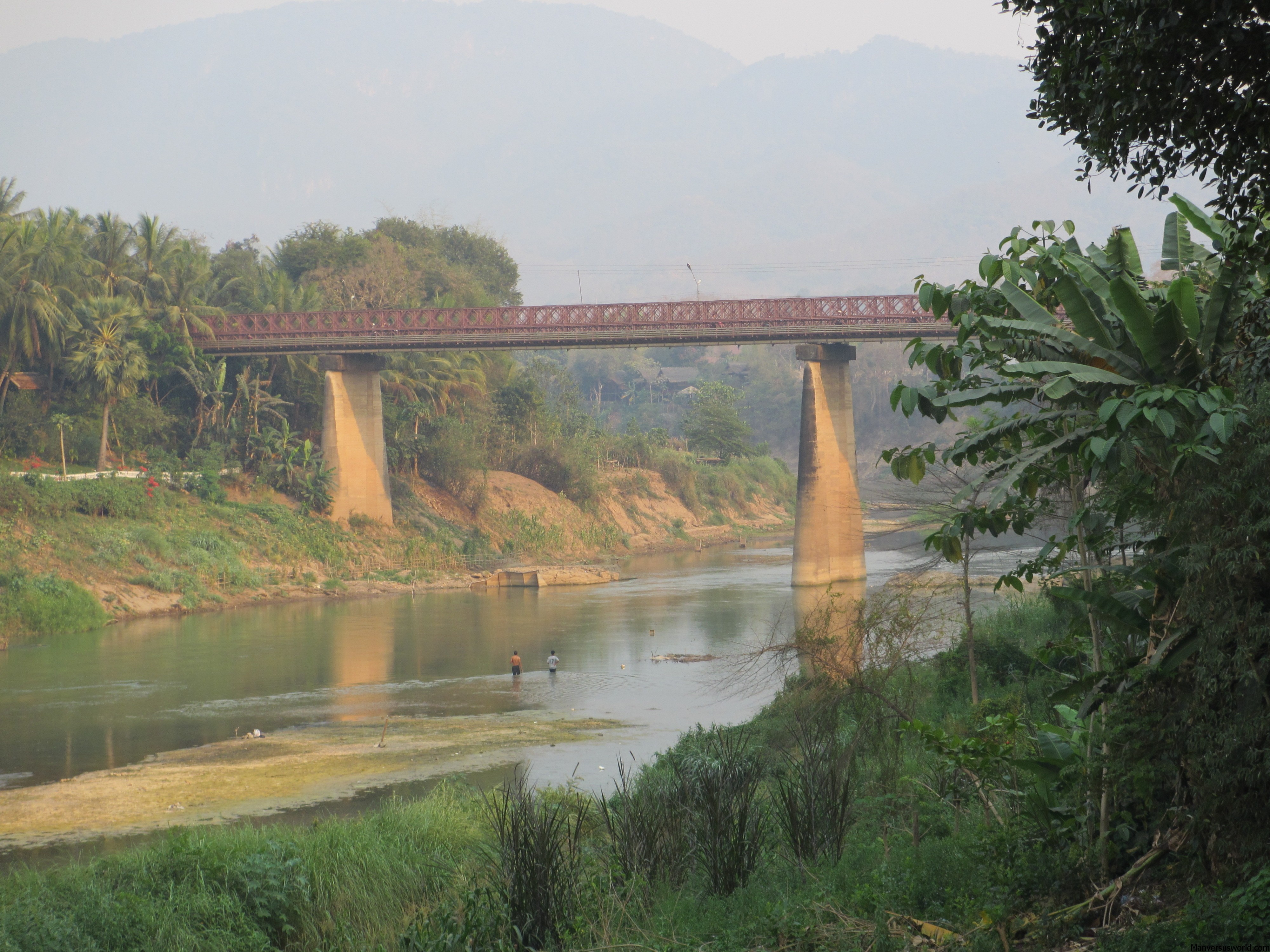 The glorious view from Utopia, Luang Prabang, Laos