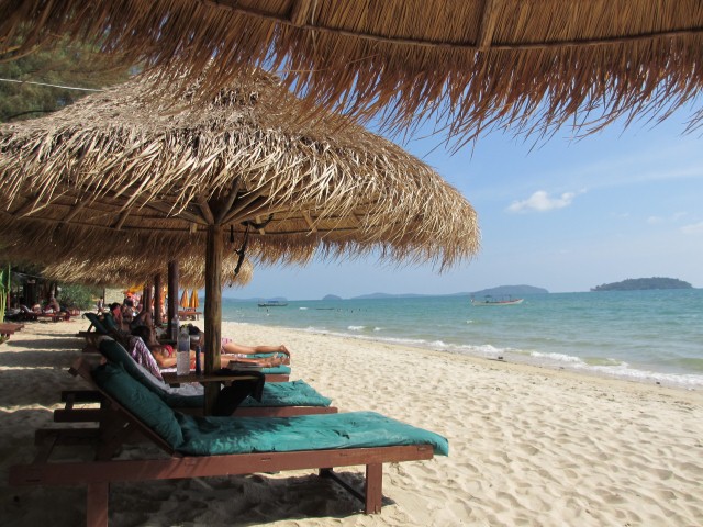 Just another beautiful beach in Asia - this time in Cambodia.