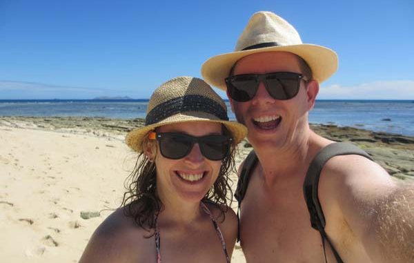 One great day on Beachcomber Island, Fiji