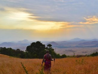 Kicking back in Kenya