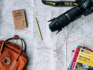 Map and other travel gear
